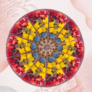 Açaí celebration party cake