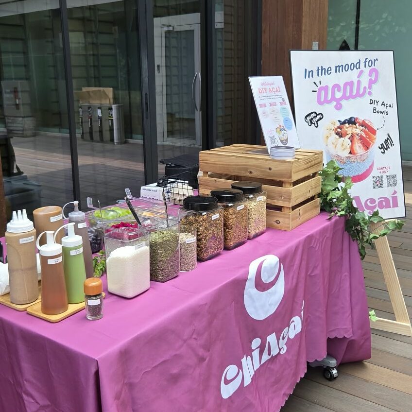 ChiAcai DIY Acai Live Station Setup Booth-KKH